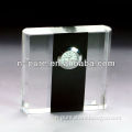 Crystal Cube Clock for Table Decoration